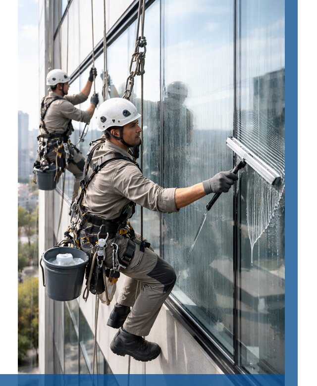 Мойка окон альпинистами в Переславле-Залесском от 4671 р. | ВЫСОТНИК-Прс