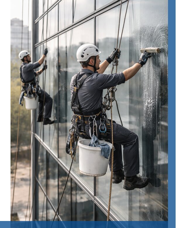 Мойка сплошного остекления в Переславле-Залесском, заказать от 311 р.| ВЫСОТНИК-Прс