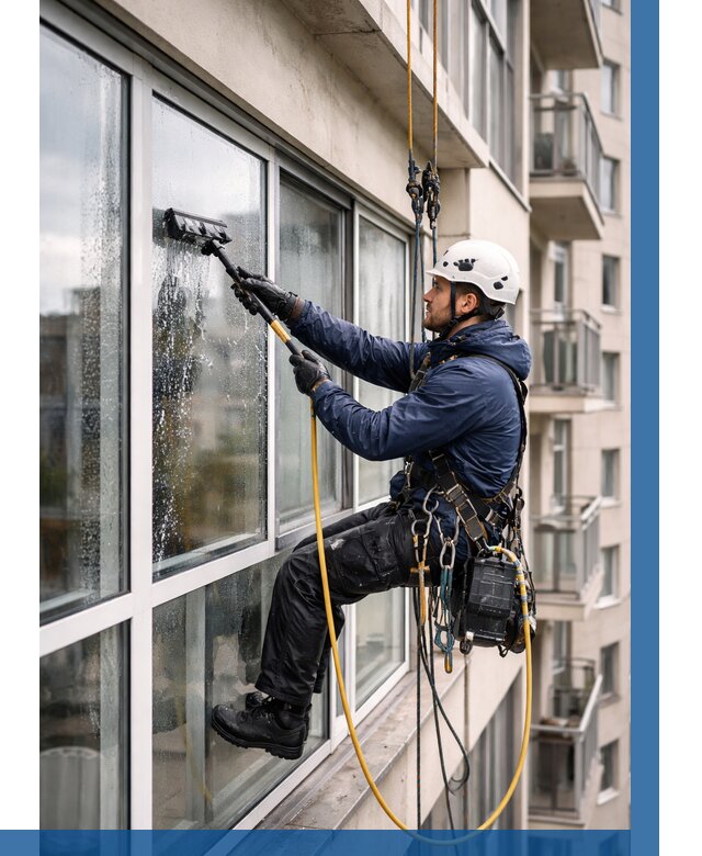 Мойка балконного остекления в Переславле-Залесском от 3633 р. | ВЫСОТНИК-Прс