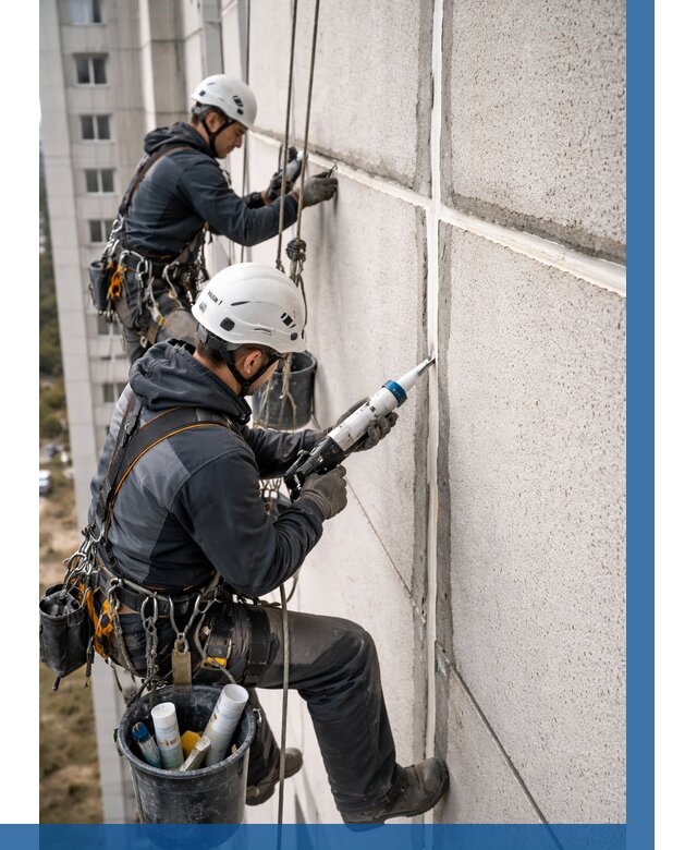 Герметизация межпанельных швов в Переславле-Залесском от 727 р. | ВЫСОТНИК-Прс