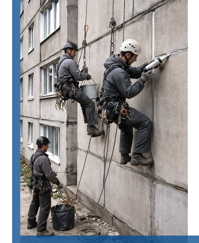 Герметизация межпанельных швов в Переславле-Залесском с гарантией герметичности