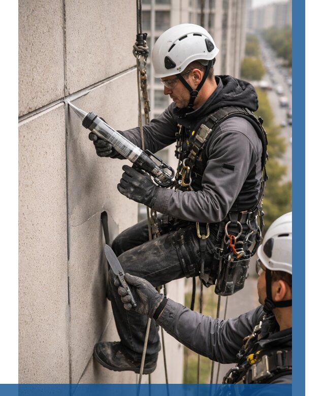 Первичная герметизация швов в Переславле-Залесском от 623 р. | ВЫСОТНИК-Прс