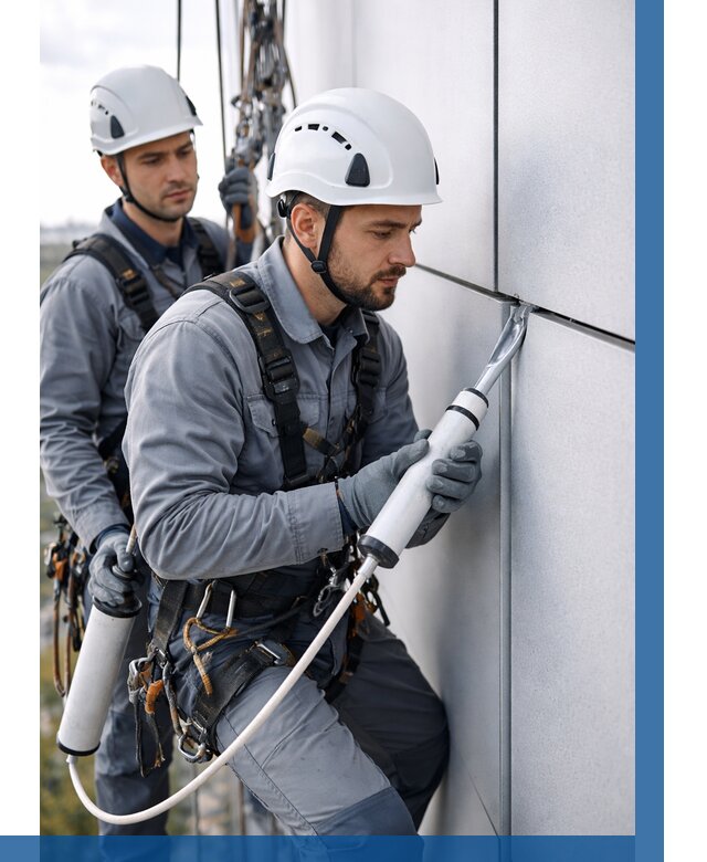 Герметизация швов вилатермом в Переславле-Залесском от 623 р. | ВЫСОТНИК-Прс