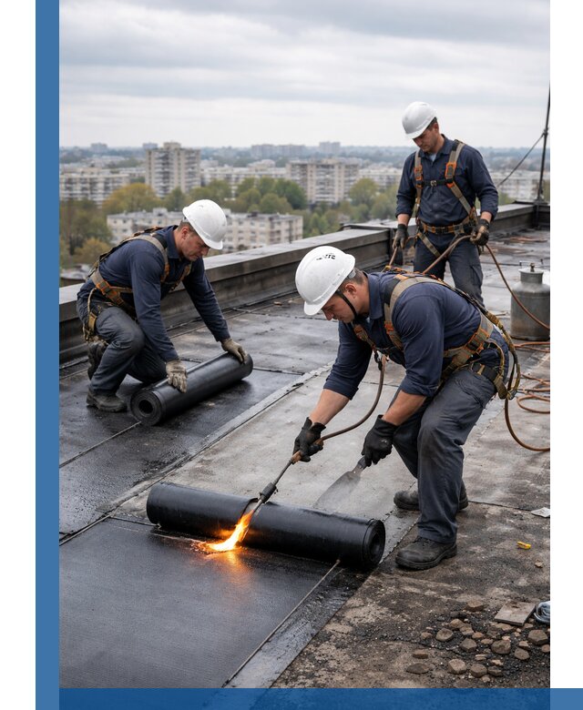 Ремонт наплавляемой кровли в Переславле-Залесском качественно и надежно