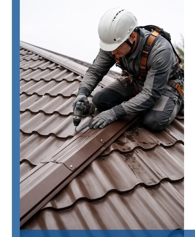 Ремонт металлочерепицы на крыше в Переславле-Залесском профессионально