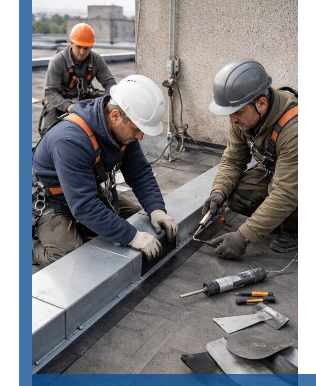 Ремонт кровельных примыканий в Переславле-Залесском профессионально