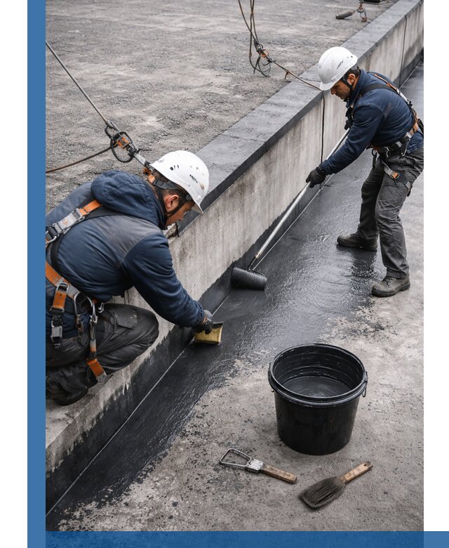 Гидроизоляция кровли жидкой резиной профессионально в Переславле-Залесском