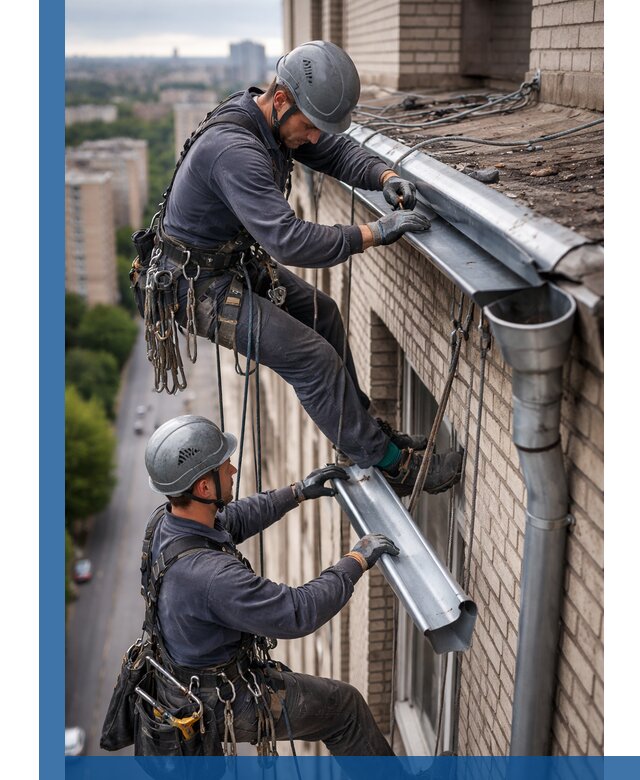 Ремонт водосточных желобов в Переславле-Залесском, быстро и качественно