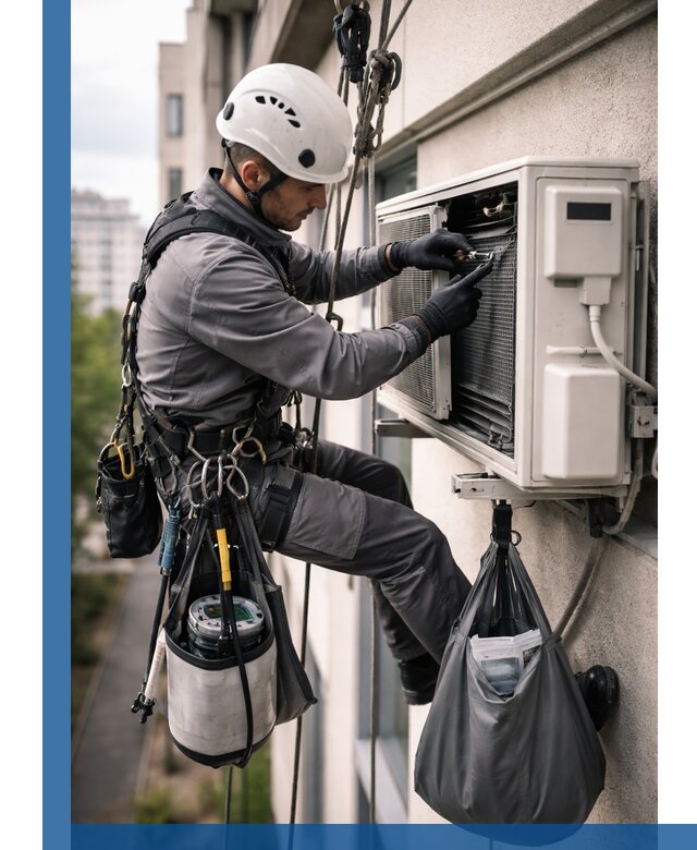 Обслуживание внешнего блока кондиционера в Переславле-Залесском профессионально