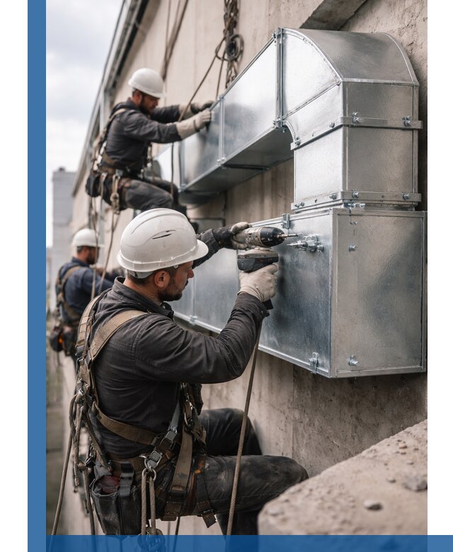 Профессиональный монтаж вентиляционных коробов в Переславле-Залесском под ключ