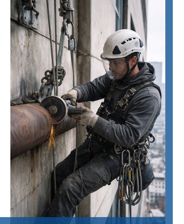 Резка металла на высоте в Переславле-Залесском по цене от 4671 р. | ВЫСОТНИК-Прс