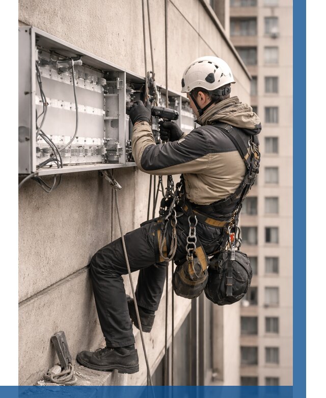 Ремонт вывески на высоте в Переславле-Залесском от 4671 р. | ВЫСОТНИК-Прс