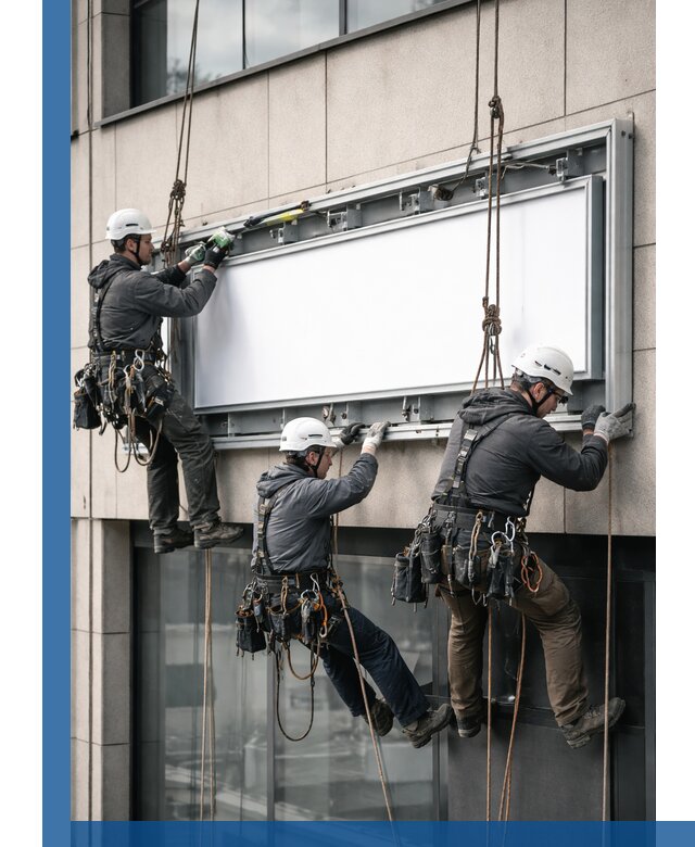 Профессиональный монтаж светового короба под ключ в Переславле-Залесском