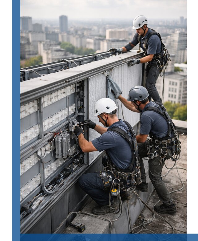 Профессиональное обслуживание крышной рекламы в Переславле-Залесском под ключ