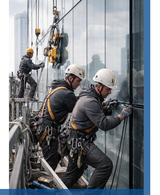 Структурное остекление фасадов в Переславле-Залесском от 9860 р. | ВЫСОТНИК-Прс