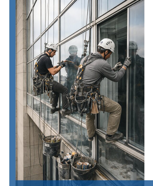 Ремонт витражных конструкций и фасадного остекления в Переславле-Залесском