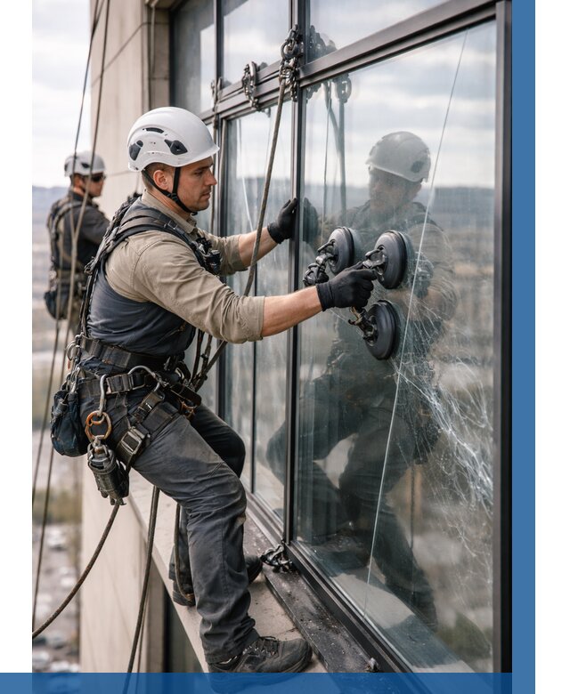 Замена стекла в витраже в Переславле-Залесском под ключ от 8822 р. | ВЫСОТНИК-Прс