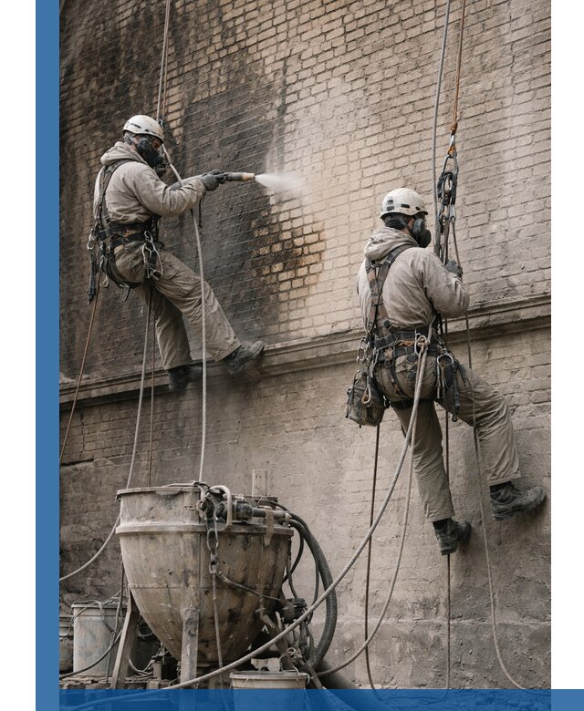 Пескоструйная очистка фасадов в Переславле-Залесском профессионально