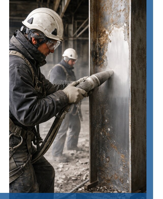 Удаление старой краски с металла в Переславле-Залесском от 467 р. | ВЫСОТНИК-Прс