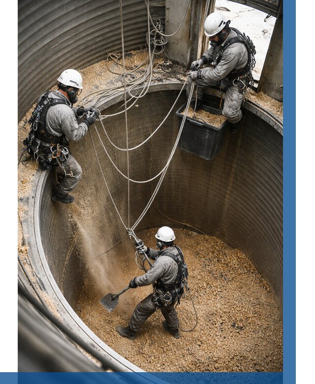 Чистка зерновых бункеров в Переславле-Залесском от 12455 р. | ВЫСОТНИК-Прс