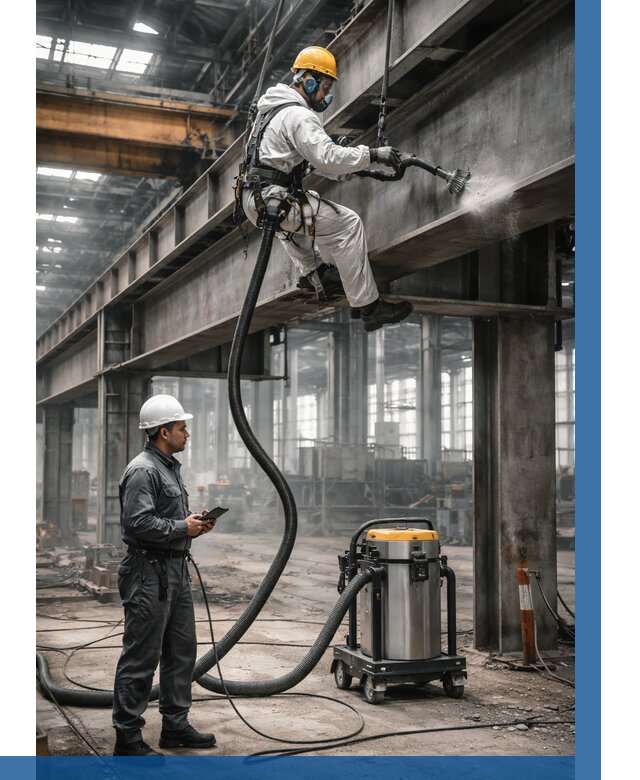 Обеспыливание конструкций в цехе в Переславле-Залесском от 4359 р. | ВЫСОТНИК-Прс