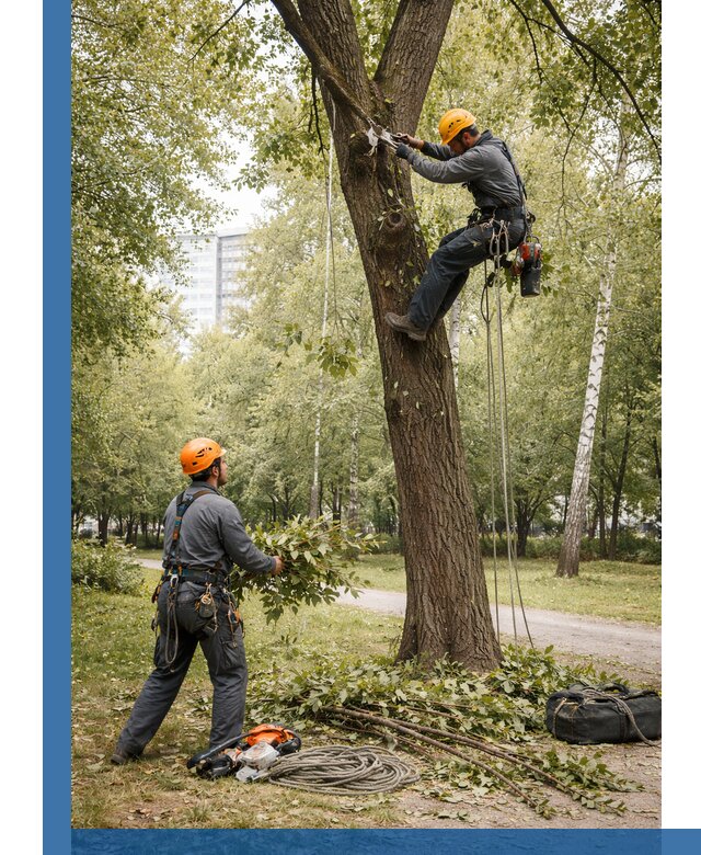 Санитарная обрезка деревьев в Переславле-Залесском, профессионально и безопасно