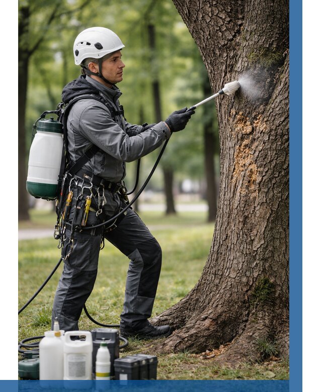 Обработка деревьев от вредителей в Переславле-Залесском от 4671 р. | ВЫСОТНИК-Прс